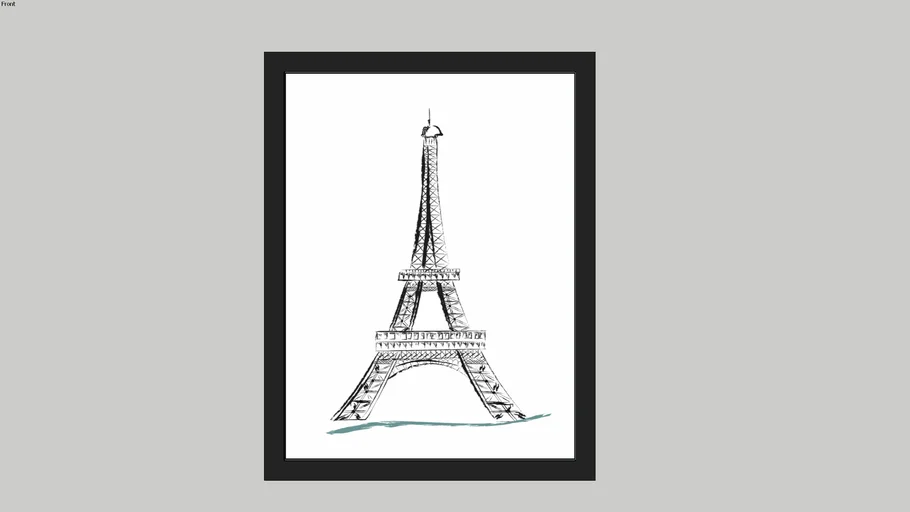 Quadro Torre Eiffel