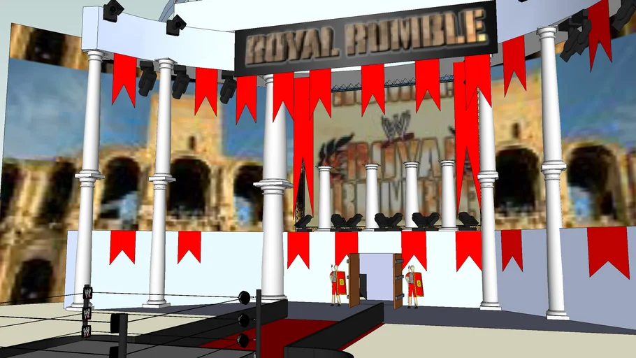 WWE Royal Rumble 2006 Stage Setting