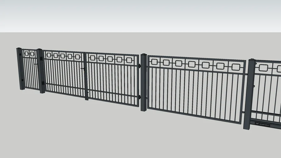 AW.10.51 residential fence