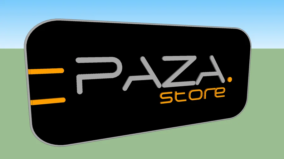 PLACA PARA FACHADA COMERCIAL 