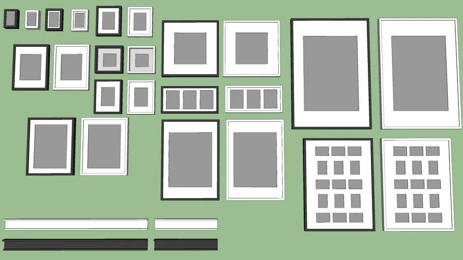 IKEA RIBBA Frame Collection