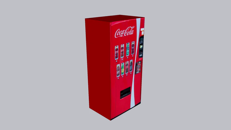 Coke-Cola Machine | 3D Warehouse