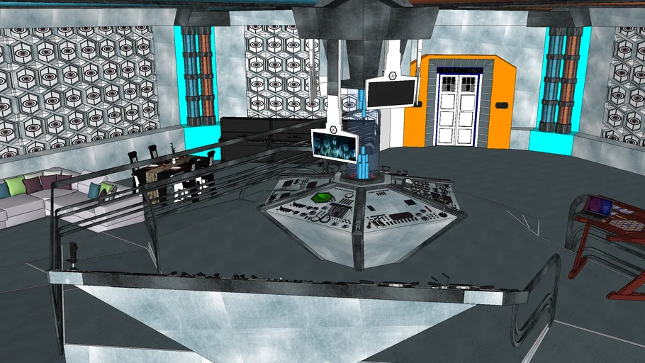 Tardis control room unfinished 2