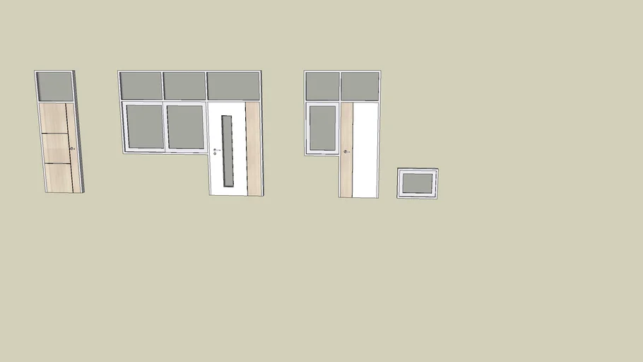 aluminium door