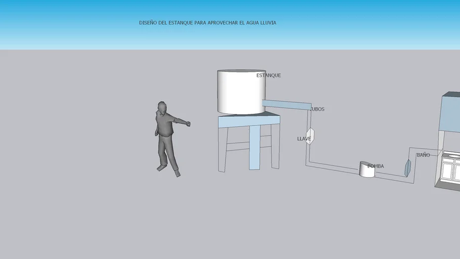 DISEÑO DE ESTANQUE PARA APROVECHAR EL AGUA LLUVIA