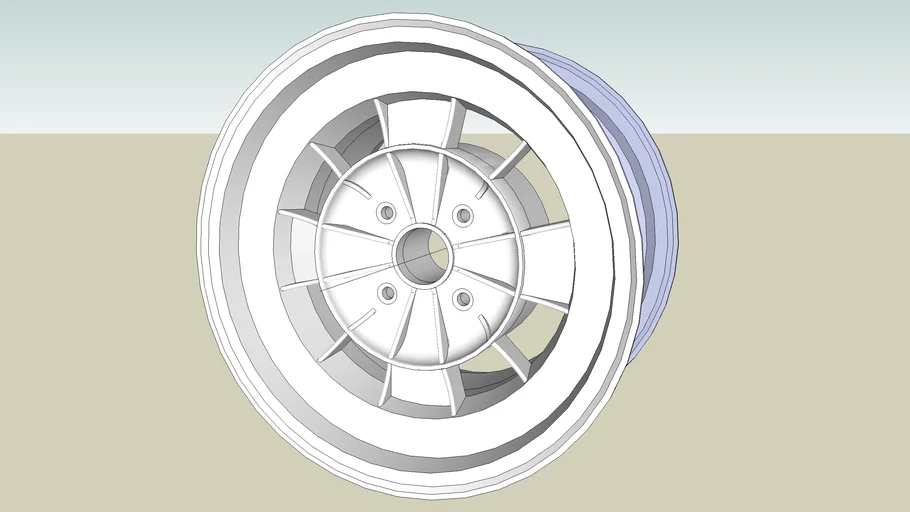 TRD TOSCO 13x8 Alloy Wheel