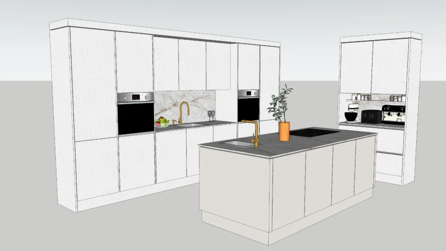kitchen premium design | 3D Warehouse