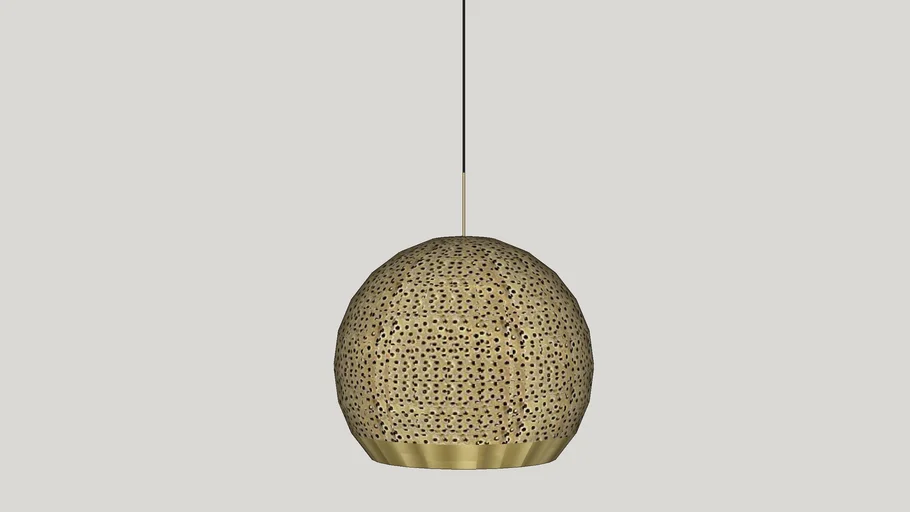 Metal Globe Pendent Light