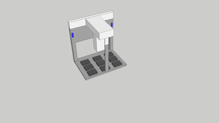 Robotic Liquid Handler for small volume transfer | 3D Warehouse