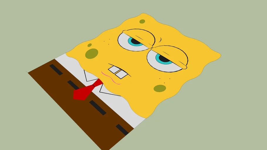 2D spongebob