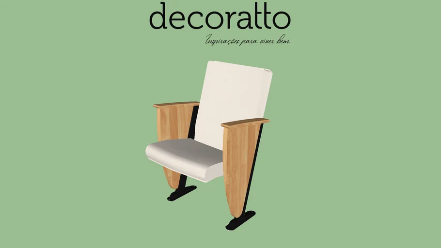 POLTRONA DECORATTO PARA AUDITORIO