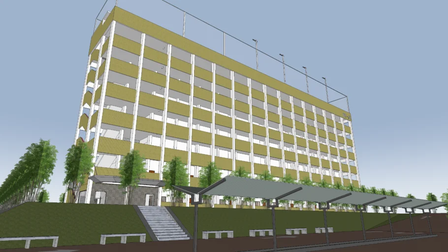 7 Storey Apartment Building