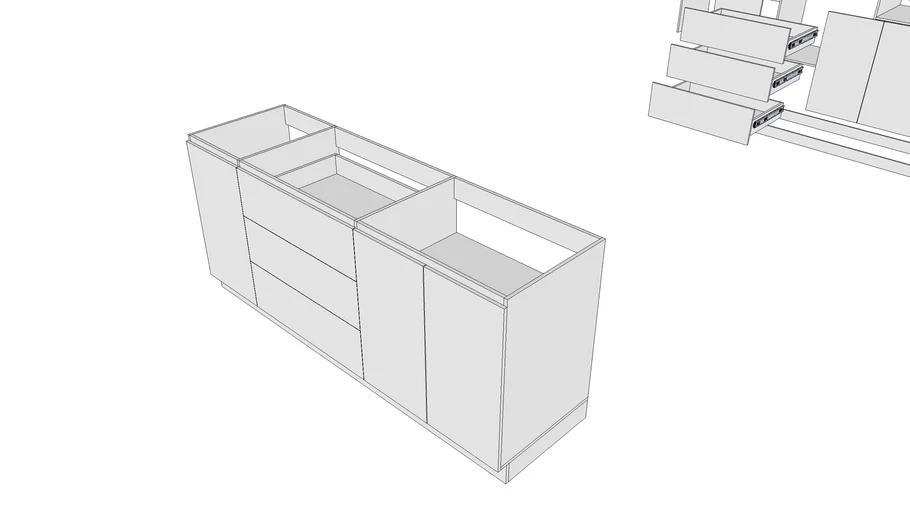 MUEBLE BAJO COCINA
