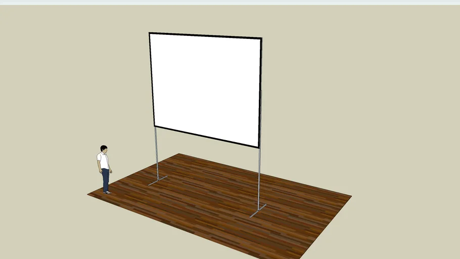 Projecta Fastfold projection screen 427x325