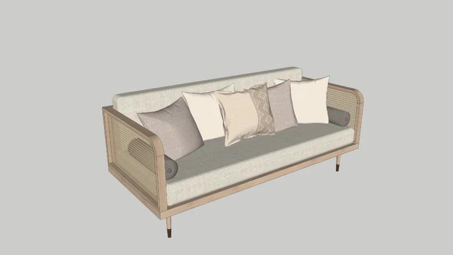 Cane Sofa