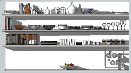 KITCHEN RACK, SHELF | 3D Warehouse