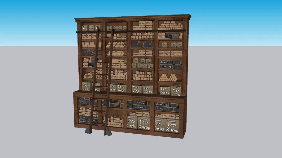 Hardware Store Shelf