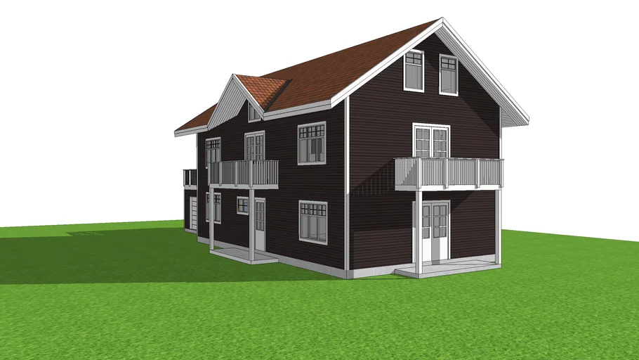 3 Story house - Smart Layer system - Tegnebua - Norway