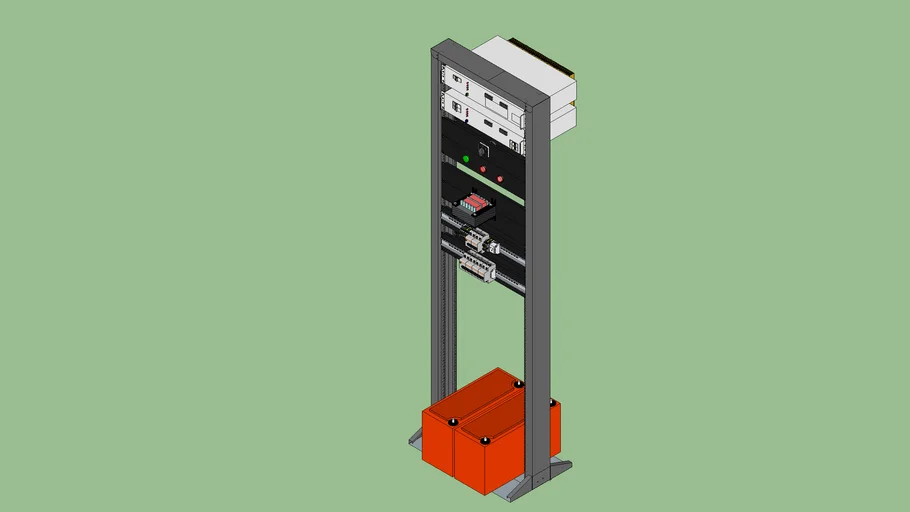 Rack de Energía Ininterrumpida - UPS 19' | 3D Warehouse