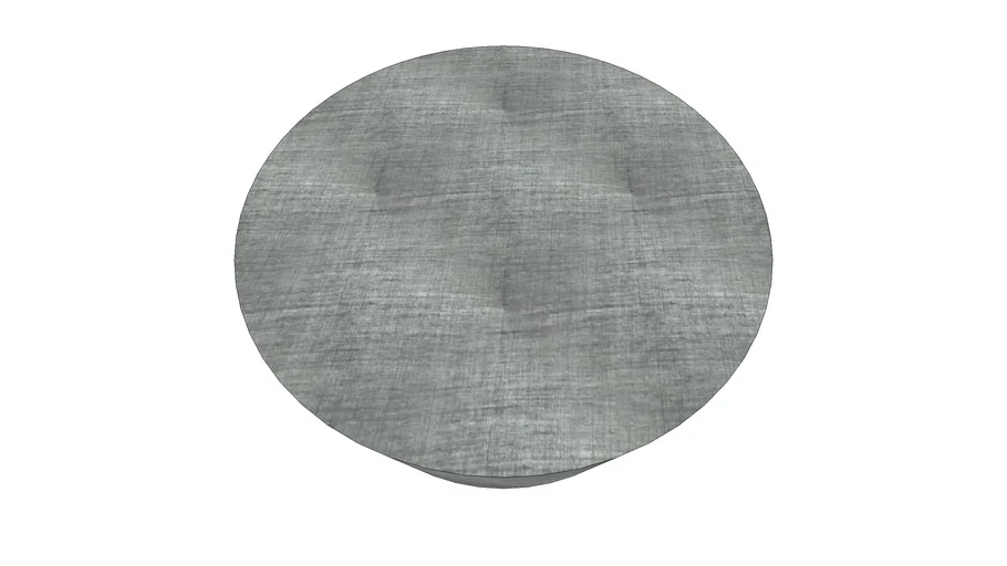Plafón tela gris circular 40 cm 3 luces E27- Sodimac