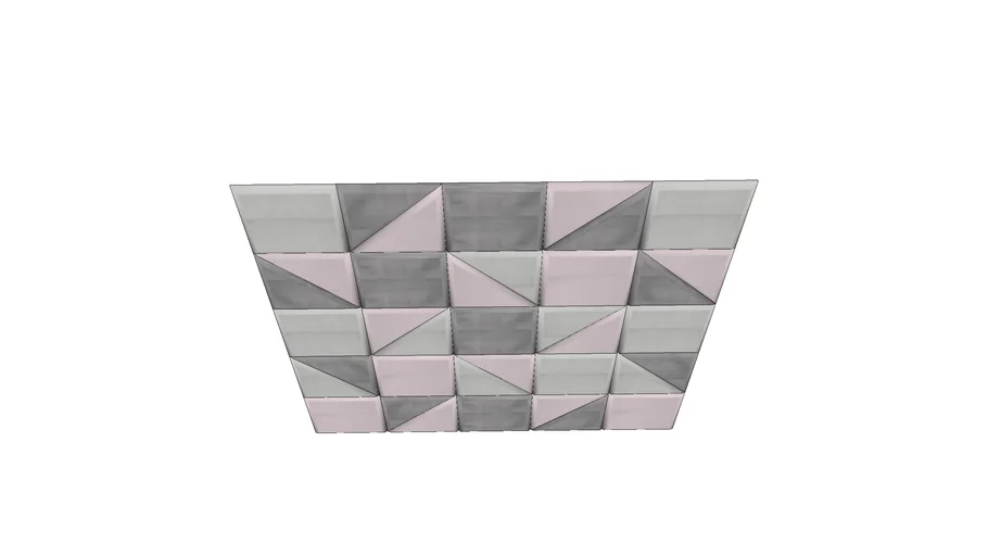 Panel ścienny tapicerowany Stegu Mollis kwadrat 30 x 30 cm lawendowy
