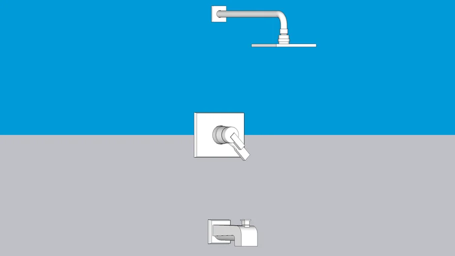 Vero® Monitor® 17 Series Tub & Shower Trim  - T17453