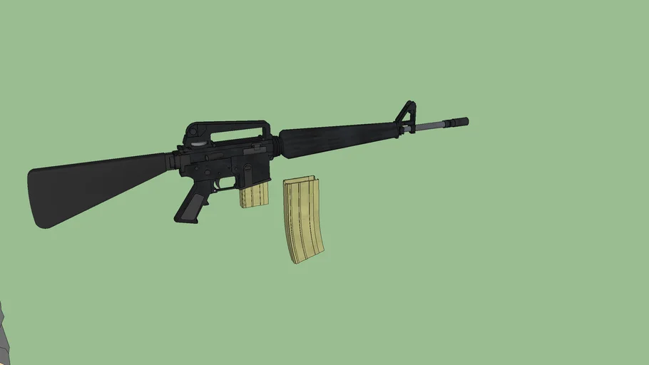 M16A1 Vietnam HQ
