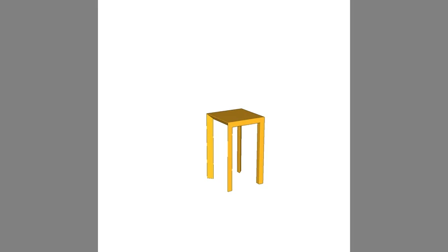 Pianca Mono coffee table