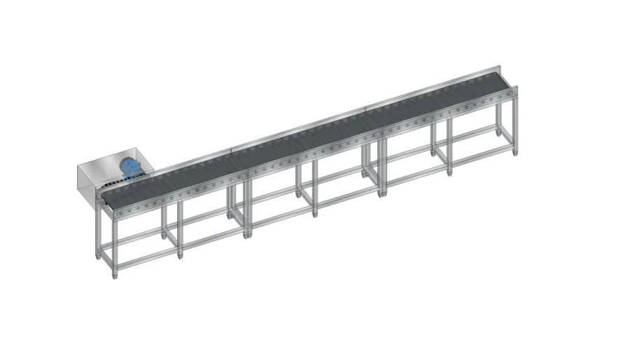 STAINLESS CONVEYOR WITH MOTOR