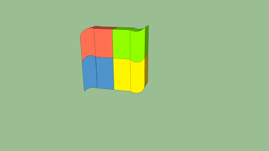 3d Windows Logo