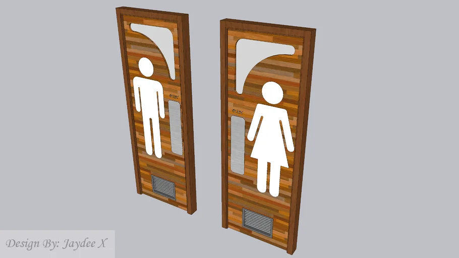 Door for Public Comfort Room