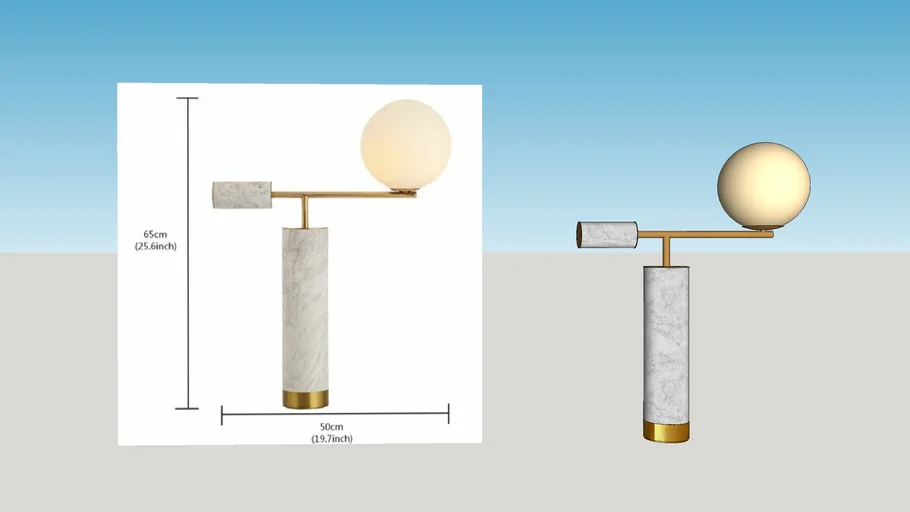Contemporary Simple Table Lamp