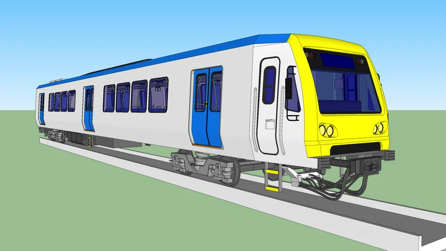 Xtrapolis 100 Train Front