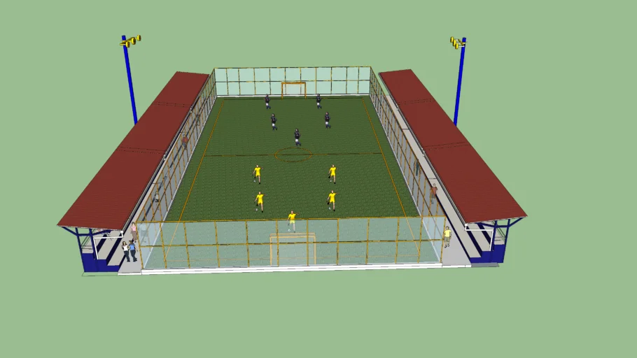 CANCHA DE FUTBOL RAPIDO 