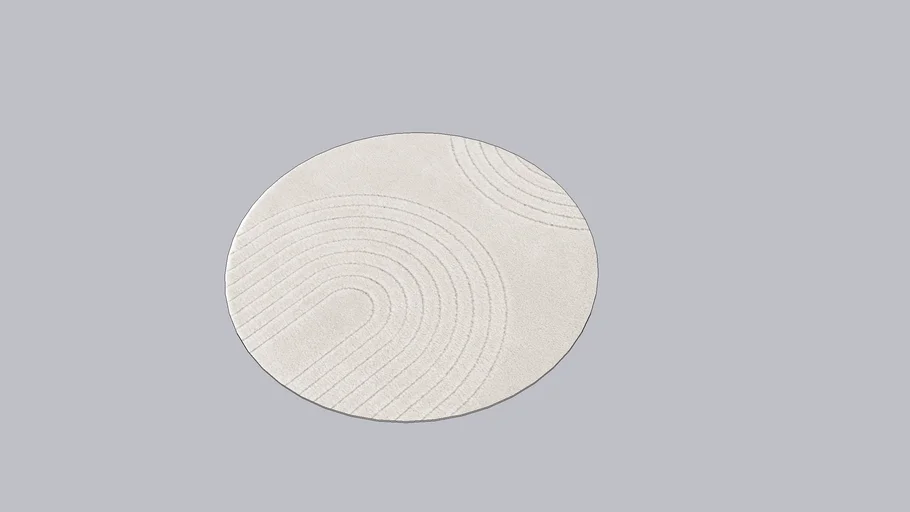 Tapis Afella Arc-en-ciel beige