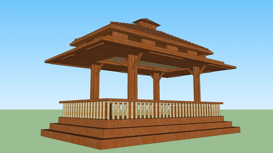 Wooden Gazebo