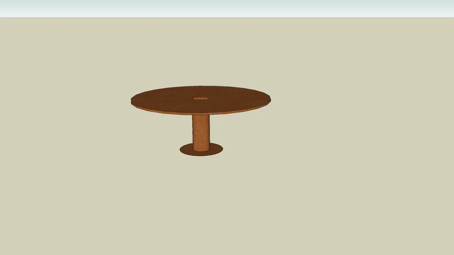 wooden table