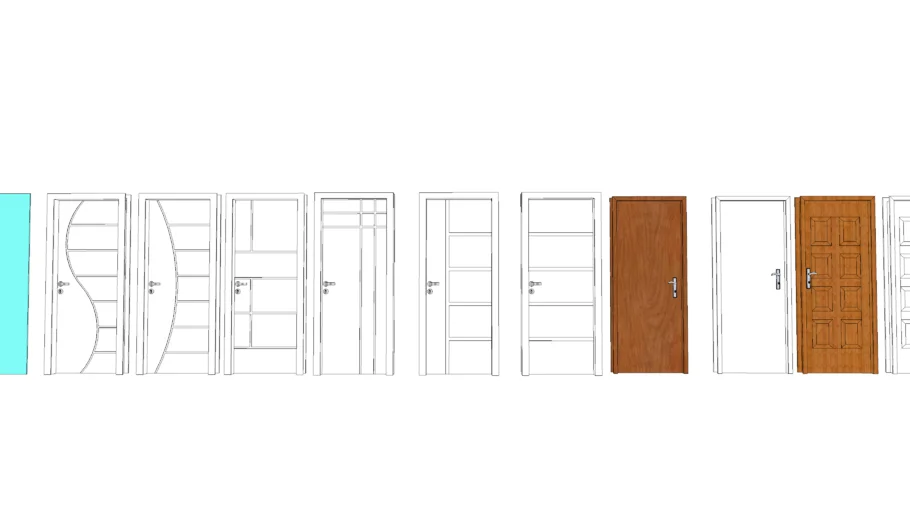 CONJUNTO DE PORTAS