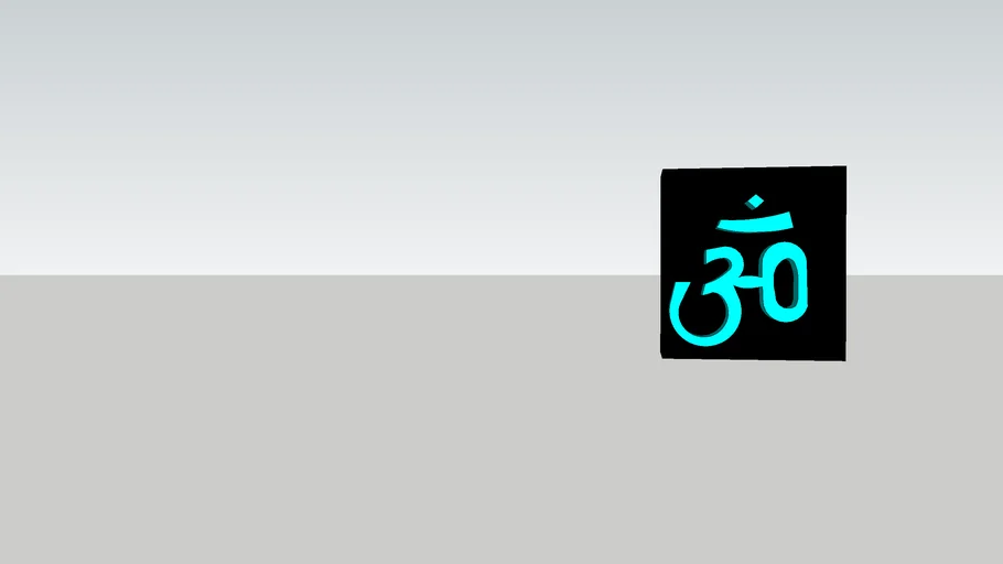OM Hindi symbol