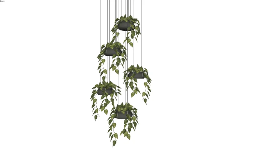 Planta tanaman pot 10 gantung