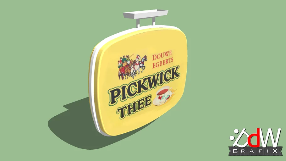 Lichtbak Douwe Egberts Pickwick Thee