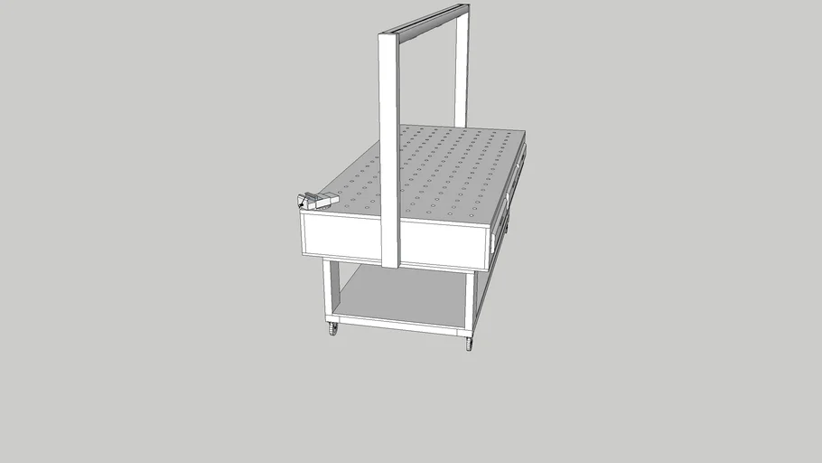 work table | 3D Warehouse