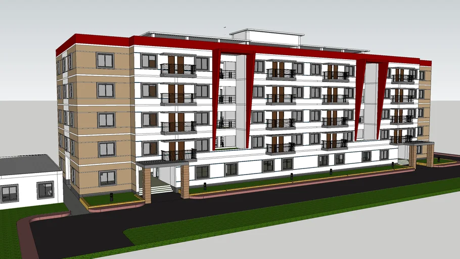 5 storied Building . Md. Imrul Kayes