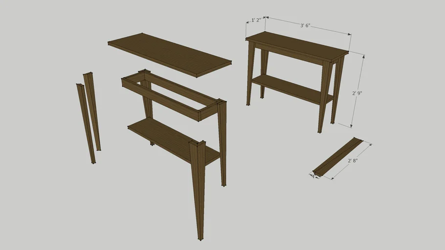 Consol Table