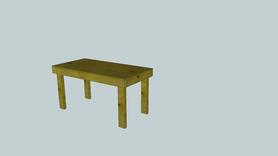 Simple Table | 3D Warehouse