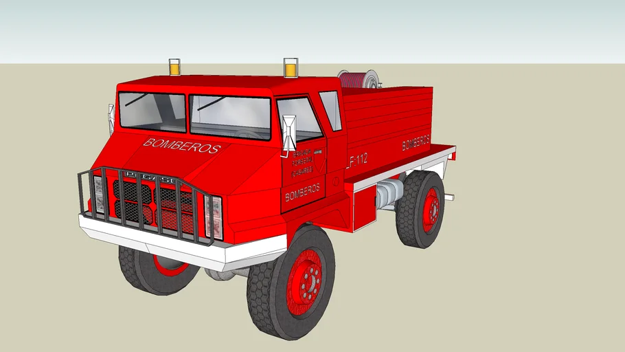 PEGASO HALCON 3046  BOMBEROS FORESTALES