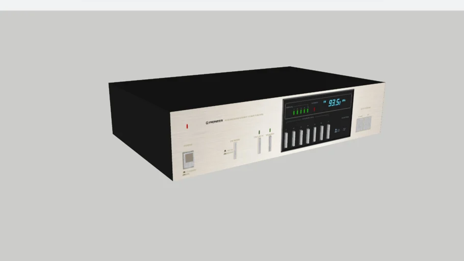 Tuner Pioneer TX-720L 1981