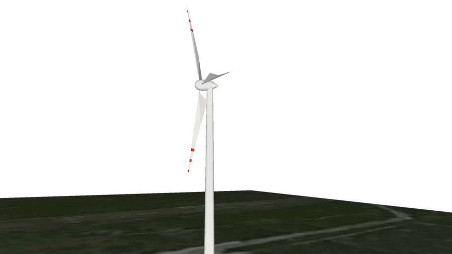 Turbina wiatrowa elektrowni wiatrowej Kamieńsk