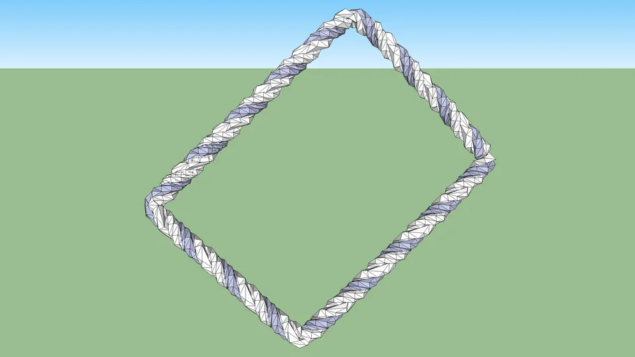 Rope loop low count poly
