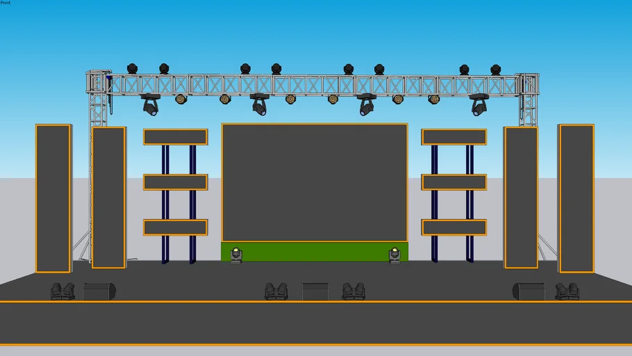 STAGE DESIGN 40X20